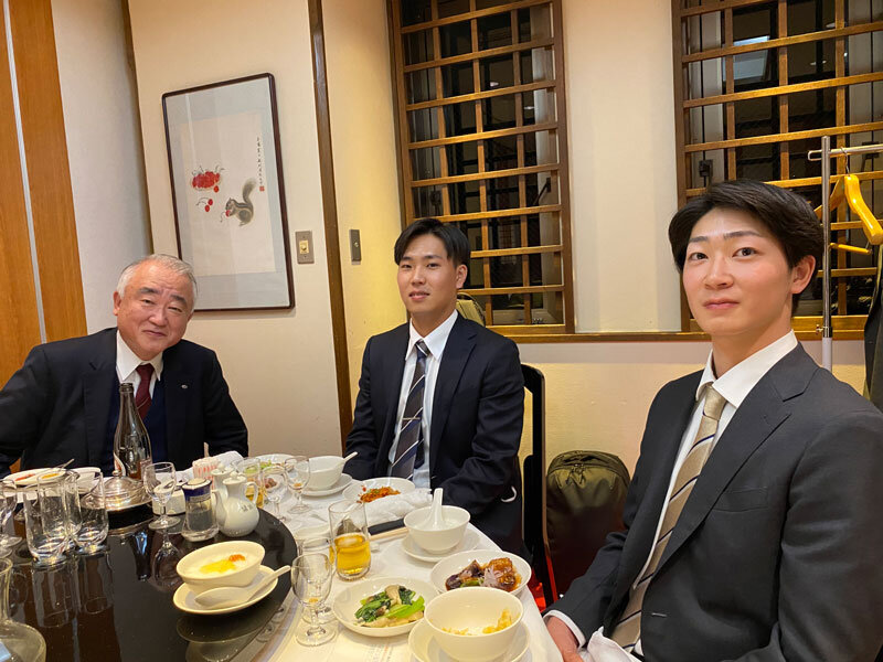 蒲田工業入社式様子