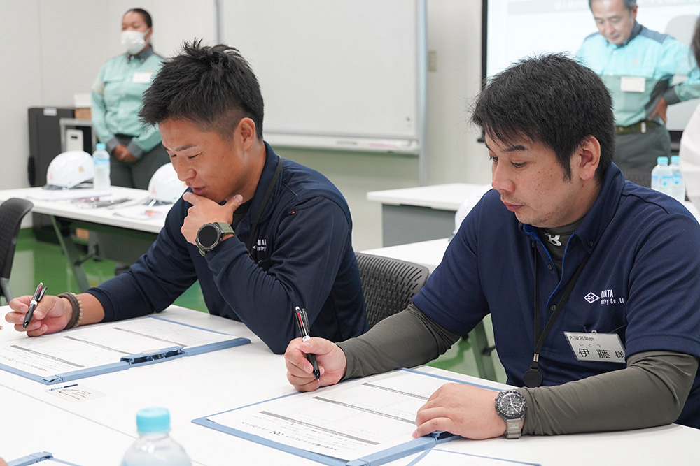 不安全行動チェック