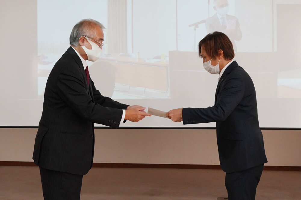 第76期 経営計画方針発表会の様子