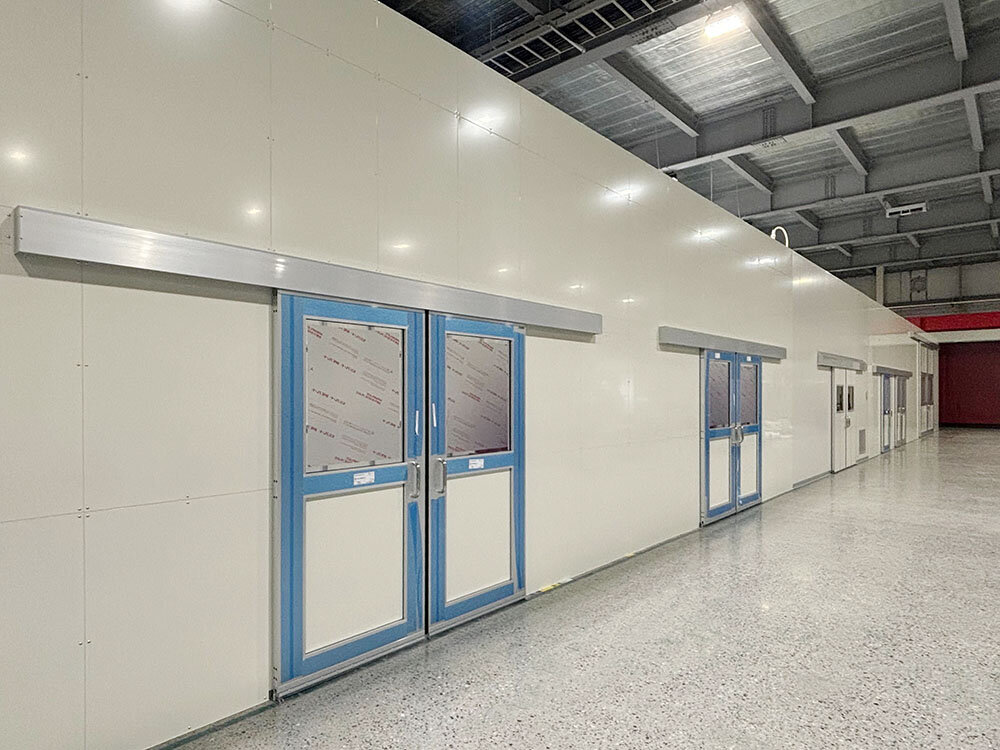 クリーンパネル施工写真