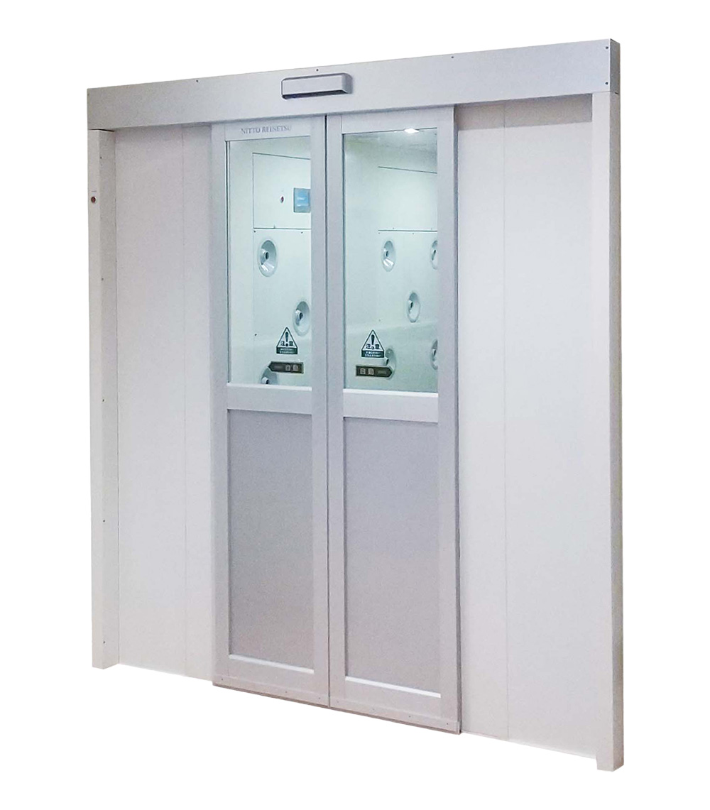 エアシャワー・両吹き両引分自動扉タイプ