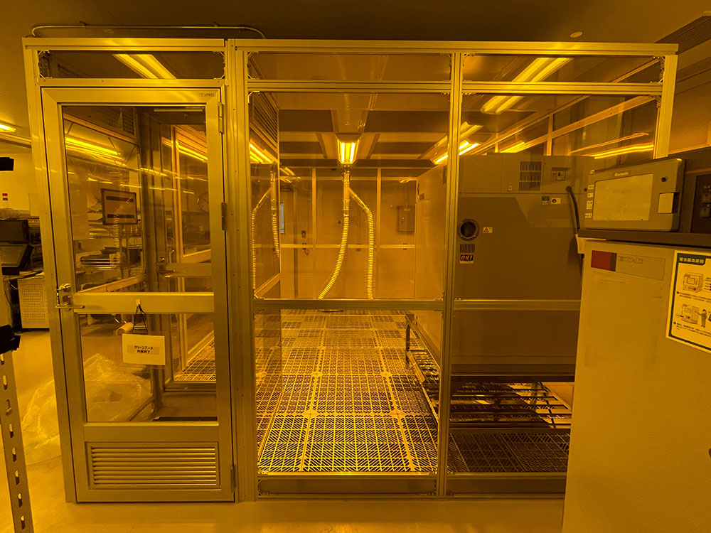 クリーンブースの施工写真