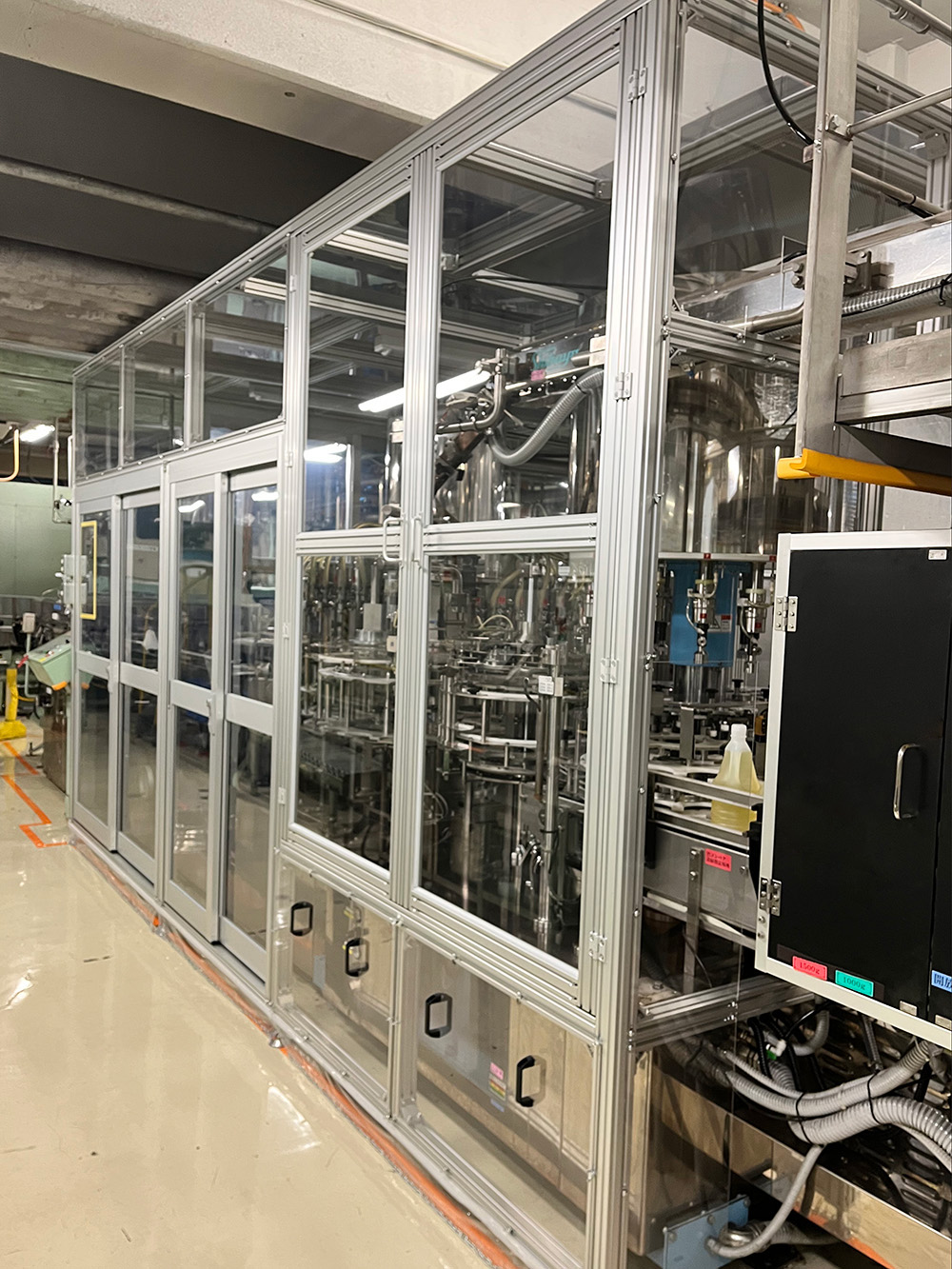 クリーンブースの施工写真