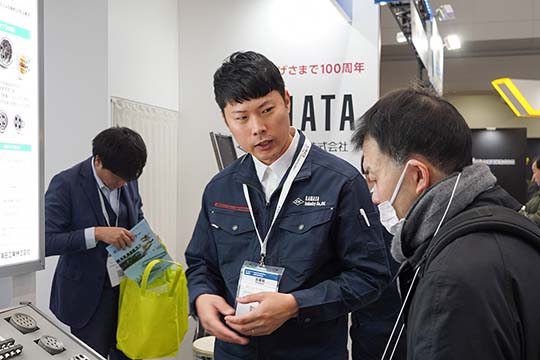 第10回 ロボデックス商談の様子