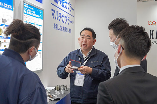 第10回 ロボデックス商談の様子