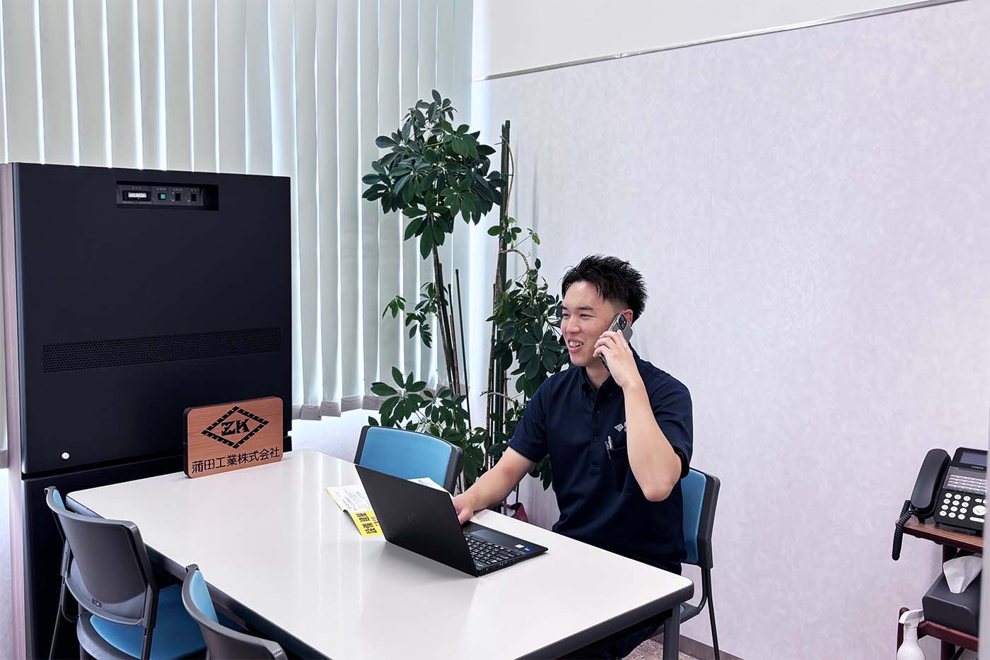 営業活動の写真